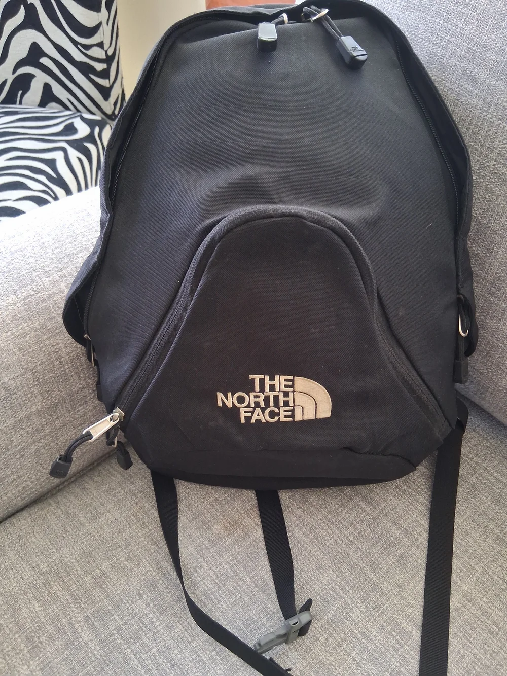 The North Face Black Everyday Zip-Front Backpack